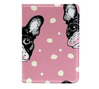 FNETJXF Étui portefeuille pour passeport, housses de carnet de passeport, essentiels de voyage pour les vacances, Fox Universe Space Stars, Motif 901, 11.5x16.5cm/4.5x6.5 in