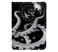 FNETJXF Porte-passeport pour homme, étui de passeport en simili cuir, jolie housse de passeport pour femme/homme, équations mathématiques tableau noir, Motif 2380, 10x14cm/4x5.5 in