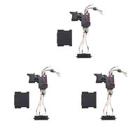 Fnfhsa 3X Interrupteur de DéClenchement de Perceuse de Remplacement pour Tournevis à Percussion N744154 N359999 N360141 DCF880 DCF883 DCF885
