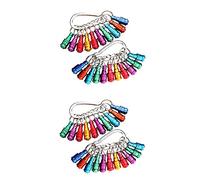 Fnfhsa 42 Pièces 1/4 Pouce Tige Hexagonale Porte-Clés Barre D'Extension Tournevis Porte-Embouts Douille Adaptateur Foret Changement Porte-Embout