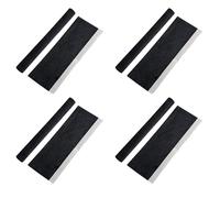 Fnfhsa 8X Couvercle de la Poignee de la Porte du Refrigerateur pour Appareils de Cuisine Decor Poignees de Protection Antiderapantes Noir