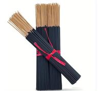 FNg413 Bâton d'encens « Cerise noire » - Parfum long - Noir - 32,5 x 6 cm