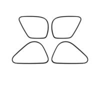 FNGMHF Anneau de Protection for Haut-Parleur stéréo de portière de Voiture, Compatible avec Corolla Cross XG10 2021-2024 2025 Hybrid(Black)
