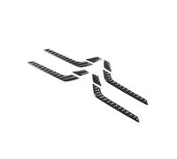 FNGMHF Autocollants de Garniture de Cadre de poignée de Porte intérieure de Voiture, Autocollants compatibles avec Ford Maverick 2022 2023, Accessoires en Fiber de Carbone Souple