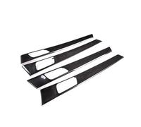 FNGMHF Compatible with Panamera 971 2017-2021 Real Carbon Fiber Car Door Inside Panel Decorate Cover Sticker Car Interior Accessories(Real Carbon Fiber)