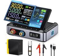 FNIRSI DPS-150 Alimentation CC Variable, 0-30 V 0-5 A, Alimentation CC CNC réglable avec écran IPS à 4 Chiffres, ondulation de Puissance <20 mV, entrée PD/QC/DC, Alimentation à découpage régulée