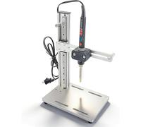 fnotlfue Presse À Chaud Verticale, Outil D'insertion pour Thermofixation, Embouts M2 À M8 Inclus, Réglable Multidirectionnellement, pour Pièces en Plastique Et Impression 3D