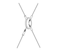 FNP - Étagères kit de fixation for stabilization of stand-alone shelves
