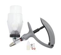 Fnppyrd Seringue pour animaux d'injecteur vétérinaire réglable automatique (2ML 0,2-2ML) en Plastique, Non stérile, 1 unité