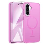 FNTCASE Coque pour Samsung A36-5G : Magnétique Housse pour Samsung Galaxy A56 5G Antichoc Militaire Arrière Translucide Étui Mince Bumper Case Anti-Empreinte Digitale