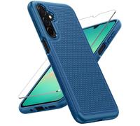 FNTCASE Coque pour Samsung Galaxy A17/A26-5G : Coque de Protection Double Couche Robuste résistante aux Chocs avec Dos texturé antidérapant - Protection Militaire Antichoc - 2025, 6,7" (Bleu)