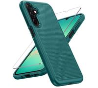 FNTCASE Coque pour Samsung Galaxy A17/A26-5G : Coque de Protection Double Couche Robuste résistante aux Chocs avec Dos texturé antidérapant - Protection Militaire Antichoc - 2025, 6,7" (Vert)