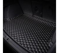 FNUQKREF Tapis De Coffre en Cuir PU pour Lexus RX450H RX 450H RX450 RX 450 2007-2024, Protection ImperméAble AntidéRapant avec Bord Relevé 5cm Doublure Cargaison Accessoires, Black-Beige