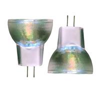 FNVMZ Réflecteur Halogène 2Pcs Gz4 Bi-Pin Base 12V 5W 10W 20W 35W 12V 6V 30 Degrés Angle De Faisceau Lampe D'Inondation (12V-20W)