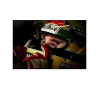 FNWNJNG Ayrton Senna Poster Peinture décorative sur toile Art mural pour salon, chambre à coucher, art mural, impression d'image moderne, décoration de salle familiale, 30 x 45 cm