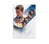 FNWNJNG Mission Impossible Film Art Poster Peinture décorative sur toile Art mural pour salon, chambre à coucher, art mural, impression d'image moderne, décoration de salle familiale, 20 x 30 cm