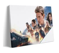 FNWNJNG Mission Impossible Film Fanart Poster Peinture décorative sur toile Art mural pour salon, chambre à coucher, art mural, impression d'image moderne, décoration de salle familiale, 30 x 45 cm