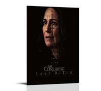 FNWNJNG The Conjuring 4 Last Rites Poster décoratif sur toile pour salon, chambre à coucher, art mural, impression d'image moderne, décoration de salle familiale, 40 x 60 cm