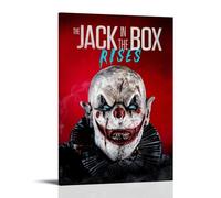 FNWNJNG The Jack in The Box Rises Movie Art Poster décoratif sur toile Art mural pour salon, chambre à coucher, art mural, impression d'image moderne, décoration de salle familiale, 40 x 60 cm