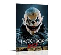 FNWNJNG The Jack in The Box Rises Movie Poster décoratif sur toile Art mural pour salon, chambre à coucher, art mural, impression d'image moderne, décoration de salle familiale, 20 x 30 cm