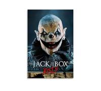FNWNJNG The Jack in The Box Rises Movie Poster décoratif sur toile Art mural pour salon, chambre à coucher, art mural, impression d'image moderne, décoration de salle familiale, 50 x 75 cm