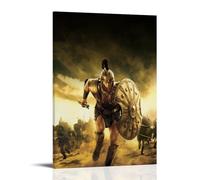 FNWNJNG Troy Movie Fan Art Poster Peinture décorative sur toile Art mural pour salon, chambre à coucher, art mural, impression d'image moderne, décoration de salle familiale, 50 x 75 cm