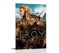 FNWNJNG Troy Movie Fanart Poster Peinture décorative sur toile Art mural pour salon, chambre à coucher, art mural, impression d'image moderne, décoration de salle familiale, 60 x 90 cm