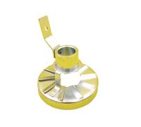 FNWXGMFZ Tourbillon d'air pour brûleur d'huile usagé, flamme stable, anneau de flamme à un trou de 74 mm, brûleur à méthanol diesel, plaque de flamme, accessoires pour brûleurs