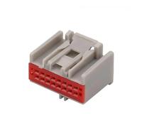 FNYUVNFAF 1 Set 16 Pin Automotive Electrical Connector Wire Gray Female Harness Socket with Terminals Compatible Car Wires DJ7167-1.2-21(Color:Follow me cheaper-01,Size:1 Set of Female)