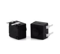 FNYUVNFAF 10pc YT-8008-112YB Two-Foot Bending Flashlight Switch on and Off 8 * 8 Key Self-Locking Button