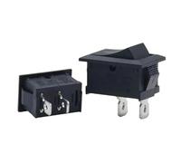 FNYUVNFAF 1pc Switch Power Supply RS601 Two-Pin, Two-Gear, All-Black 2P Interface