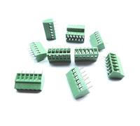 FNYUVNFAF Lot de 10 connecteurs à vis for bornier PCB 6 pôles/6 Broches 2,54 mm/0,1"