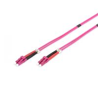 FO patch cord, duplex, LC to LC MM OM4 50/125 µ, 5 m