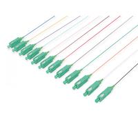FO pigtail set, 12 pcs., SC (APC), SM OS2 09/125 µ G6571A, loose buffer, DIN IEC 304, 2 m