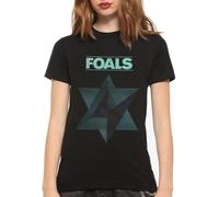 Foals T-Shirt, Rock Women`s Tee(Large)