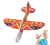 Foam Airplane Fleet, 10-Piece Aerodynamic Glider Model Set, Reinforced EVA Construction with Professional Build, Portable Aircraft Toys with Vibrant Style, STEM Learning Set for Parties