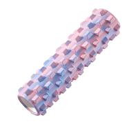 Foam Back Roller, Fitness Rolling Massager, Deep Relief Textured Roller, Muscle Recovery Tool, Lightweight Portable Design, Ideal for Pilates Yoga, Warm-Up, Exercise, Travel, Sleep