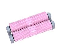 Foam Back Roller - Muscle Stretching Equipment, Standard 18-Inch with Textured Exterior, High Density EVA, Deep Tissue Medication, for Gym Yoga Home Office Fitness Pilates Workouts