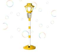 Foam Bubble Blower, LED Street Lamp, Rechargeable Party Maker, Outdoor Celebration Device, for Boys Girls School Home Beach Picnic Pool Birthday Wedding Party Events Outdoor Games