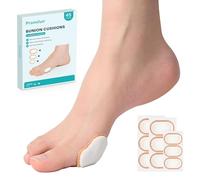 Foam Bunion Pads to Wear with Shoes - 45 ct Bunion Cushion - Moleskin Protect Feet for Men and Women - Stick Center (Multi-Size)