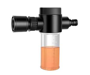 Foam Cannon Car Wash, 100ml Professional Hose Sprayer, Garden | Thick Soap Foam Generation, Adjustable Flow Knob, Connects Standard Hose Tube For Quick Cleansing Blasting Fast Fine