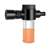 Foam Cannon Garden Hose, High-Pressure Car Wash Foamer, Adjustable Sprinkler Nozzle, Precision Water Flow Control, Built-in Soap Scale Bottle for Car Cleaning Lawn Patio Gardens