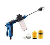Foam Car Wash Sprayer - Nozzle Cannon réglable haute pression Multi Port Telescopic Hose Foam | Outil de nettoyage de détail automatique pour RV Truck Boat Motorcycle Wheel Patio Garage Home Use