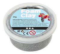 Foam Clay argile Métallique argent 35 grammes (78917) Zilver G