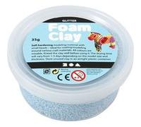Foam Clay argile Glitter bleu clair 35 grammes (78865) Lichtblauw G