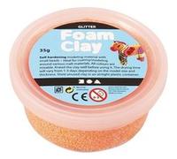 Foam Clay argile Glitter orange 35 grammes (78863) Oranje G