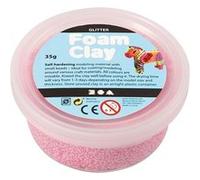 Foam Clay argile Glitter rouge clair 35 grammes (78862) G