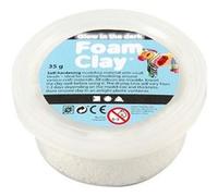 Foam Clay argile Glow dans le noir blanc 35 grammes (78835) Wit G