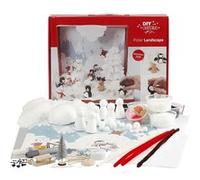 Foam Clay ensemble de matériaux pour un pays d'hiver merveilleux Multicolore G