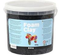 Creativ Company – Mousse d'argile Foam Clay® – Noir – 560 g